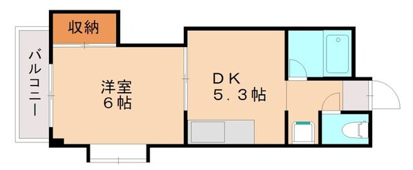 高宮駅 徒歩3分 2階の物件間取画像